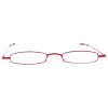 Praktische Lesebrille I-MAG MINI mit Metall-Etui in 5 Farben Rot +1,50 dpt