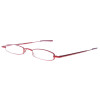 Praktische Lesebrille I-MAG MINI mit Metall-Etui in 5 Farben Rot +2,00 dpt