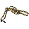 Breites Brillenband / Brillenkordel im angesagten Leoparden Design in Gelb - Orange