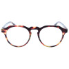 Auffällige Fertiglesebrille JAMIE aus recyceltem Kunststoff mit Federscharnier Havanna + 1,50 dpt