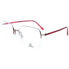 Dezente Nylor-Brillenfassung von Rodenstock R7143 C aus Titan in Copper Rot