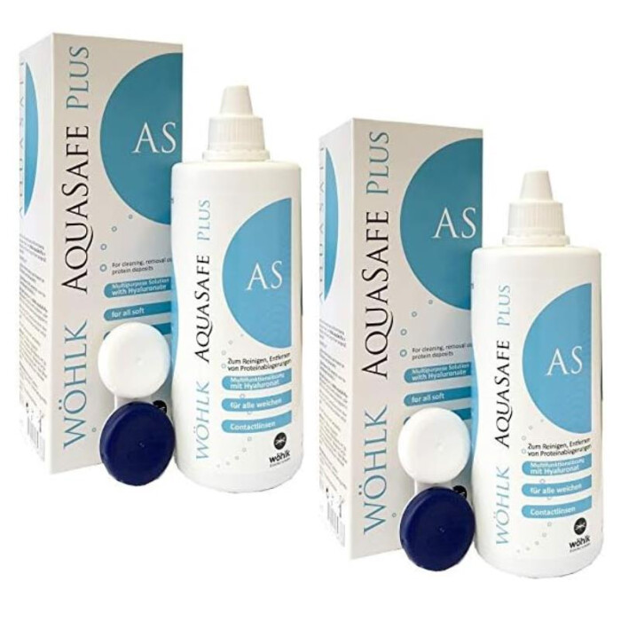 Wöhlk AquaSafe Plus AS 2x 360 ml - verbesserte Variante, mit Hyaluronat!