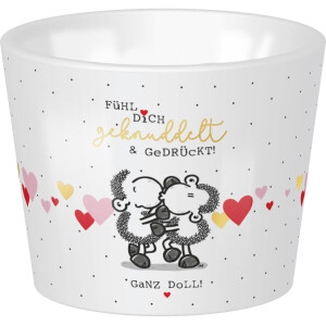 Niedlicher Sheepworld Eierbecher aus Porzellan mit...