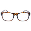 Moderne Lesebrille MRC-1 aus hochwertigen Kunststoff in Havanna ohne Sonnenclip + 1,50 dpt