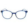 Klassische Lesebrille MRC-2 aus hochwertigen Kunststoff optional mit Sonnenclip Blau (ohne Sonnenclip)-+ 2,00 dpt