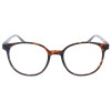 Klassische Lesebrille MRC-2 aus hochwertigen Kunststoff in Havanna ohne Sonnenclip + 1,00 dpt