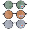 Runde Fernbrille BAILEY wahlweise mit Sonnen-Clip, Federscharnier und individueller Sehstärke