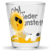 Robustes Sheepworld Schnapsglas mit lustigem Spruch "Verdunstet"