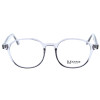 Hübsche Matrix Kunststoff - Brillenfassung 844  in Grau - Transparent
