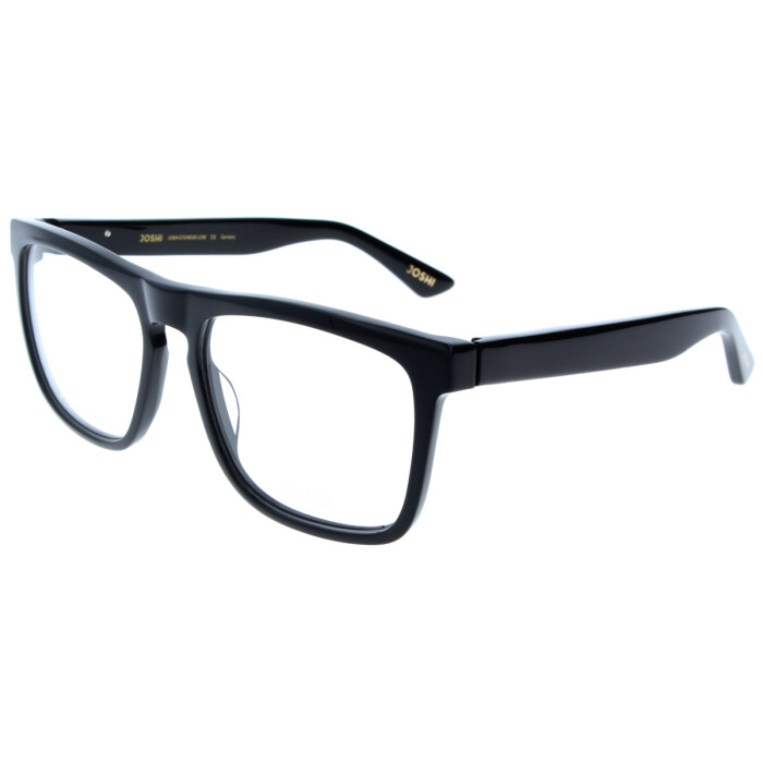 Auffallende JOSHI Brillenfassung 8138 C2 aus Acetat in Schwarz
