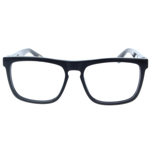 Auffallende JOSHI Brillenfassung 8138 C2 aus Acetat in Schwarz