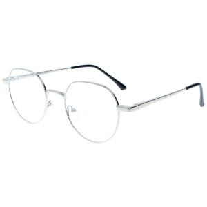 Moderne Panto-Bifokalbrille TERRY wahlweise mit Sonnen-Clip, Federscharnier und individueller Sehstärke