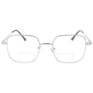 Klassische Bifokalbrille SPENCER wahlweise mit Sonnen-Clip, Federscharnier und individueller Sehstärke