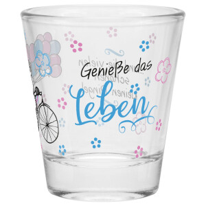 Robustes Sheepworld Schnapsglas mit schönem Spruch...