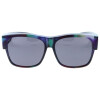 Stylische Kunststoff - Überbrille mit 100% UV-400 Schutz und Polarisation im Farbmix