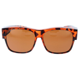 Stylische Kunststoff - Überbrille mit 100% UV-400...