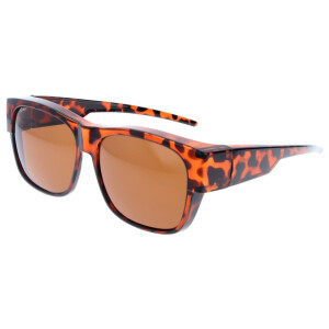 Stylische Kunststoff - Überbrille mit 100% UV-400...