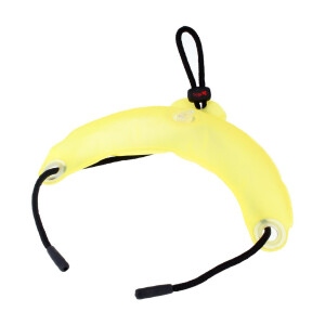 swim banana - Schwimmhilfe für die Brille - aufblasbare Schwimmbanane in gelb