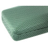 Modernes Hartschalenetui IBIZA CARBON in edlem Carbon-Look Salbei