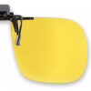 Großer Sonnenschutz - Vorhänger polarisierend und klappbar in Gelb (15-20% Tönung)