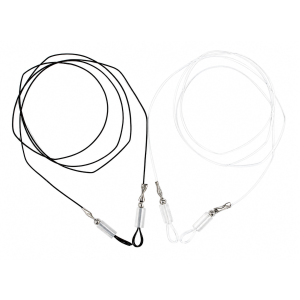 Filigranes Silikon-Brillenband 0,8mm mit Schmuckring