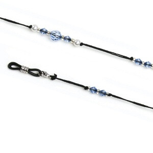 Brillenkette Adriana in blau