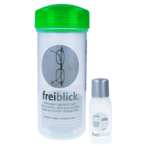 freiblick Brillenbad SET | Schüttelbad zur...