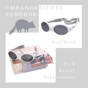 Polarisierende ACTIVE SOL SAFARI - Waschbär Kinder-Sonnenbrille 0 - 18 Monate