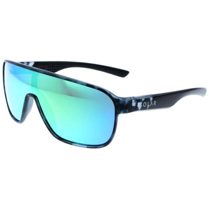 SOLAR - Sonnenbrille DISCOVERY  JSL17395201 Grau/Türkis Kat. 3 polarisierend