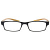 Lesehilfe / Lesebrille mit Federscharnier GABRIELA in Schwarz/Gelb +2,50 dpt