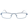 Lesehilfe / Lesebrille mit Federscharnier ANTJE in Rot, Schwarz und Blau