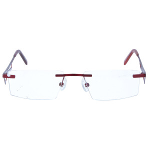 Extravagante Damen - Brillenfassung V-Design 5630  in Rouge