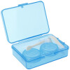 Kontaktlinsen Aufbewahrungsbox  für alle Arten von Kontaktlinsen blau