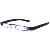 Falt-Lesebrille AMY (klein) schwarz +2,00 dpt purple