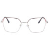 Edle Metall - Lesebrille Cora mit auffälligem Rahmen und individueller Sehstärke