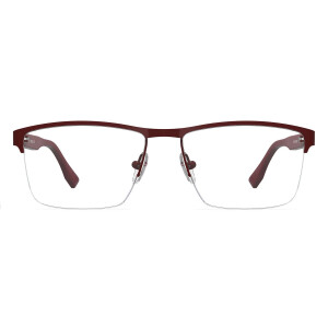 Klassische Nylor - Lesebrille FRITZ aus Edelstahl mit individueller Sehstärke