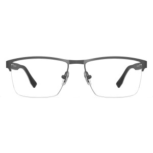 Klassische Nylor - Lesebrille FRITZ aus Edelstahl mit individueller Sehstärke