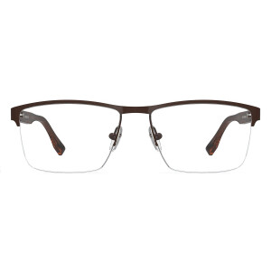 Klassische Nylor - Lesebrille FRITZ aus Edelstahl mit individueller Sehstärke