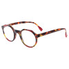 Klassische kunststoff Fertig-Lesebrille RAVENNA mit Federscharnier Bordeaux + 1,50 dpt