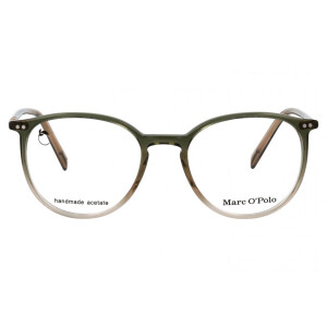 Acetat - Brillenfassung 503236 Col. 46 MARC OPOLO in Grün-Beige-Verlauf
