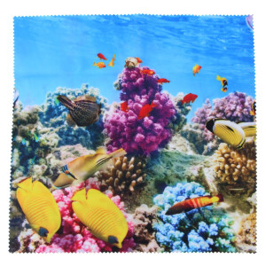 Weiches Microfasertuch / Brillenputztuch mit tollem Motiv...