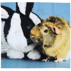 Weiches Microfasertuch mit süßem Hase und...