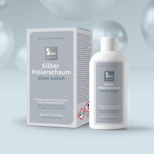 Vido Select Silber Polierschaum 100 ml - Strahlender...