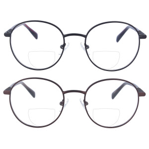 Elegante Bifokalbrille Hannelore mit dezentem Rahmen und individueller Sehstärke