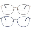 Elegante Bifokalbrille Rosalie dezentem Rahmen und individueller Sehstärke