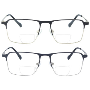 Edle Bifokalbrille Hansi mit Federscharnier und individueller Sehstärke