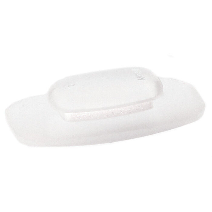 Silikon Nasenpad soft in transparent zum quetschen 11 mm