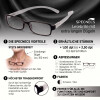 Lesebrille SPECNECS mit extra langen Bügeln und Federscharnier