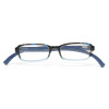 Lesebrille RSPECXS SPORTREADER im sportlichen Design mit Federscharnier Blau marmoriert + 1,50 dpt