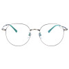 Elegante Lesebrille Freya mit Vollrand-Metallfassung und individueller Sehstärke